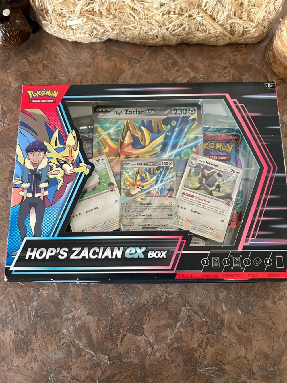 Pokémon Hop’s Zacian ex Box Trading Card Set Game